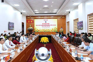 LỄ TRAO GIẢI CUỘC THI CHÍNH LUẬN VỀ BẢO VỆ NỀN TẢNG TƯ TƯỞNG CỦA ĐẢNG TỈNH LAI CHÂU NĂM 2026