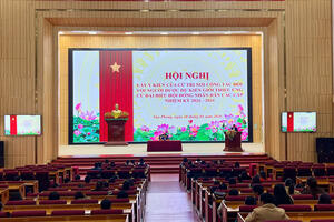 Hội nghị lấy ý kiến của cử tri nơi công tác đối với người được dự kiến giới thiệu ứng cử đại biểu Hội đồng nhân dân, nhiệm kỳ 2026 - 2031