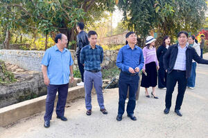 Khảo sát phát triển du lịch tại Tổ dân phố San Thàng, phường Tân Phong.