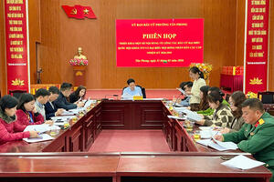 Uỷ ban bầu cử phường Tân Phong họp triển khai một số nội dung về công tác Bầu cử Đại biểu Quốc Hội khoá XVI và bầu cử Đại biểu HĐND các cấp, nhiệm kỳ 2026 – 2031.