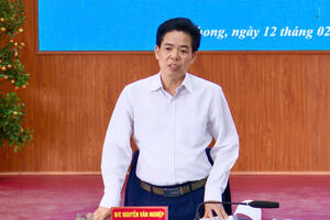 Uỷ ban nhân dân phường Tân Phong tổ chức phiên họp chuyên đề tháng 2, năm 2026.