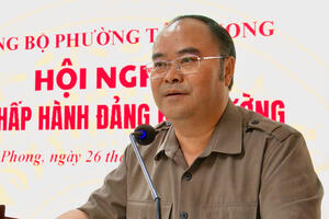 Hội nghị Ban chấp hành Đảng bộ phường Tân Phong