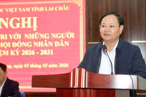 Hội nghị tiếp xúc giữa cử tri với những người ứng cử Đại biểu HĐND các cấp nhiệm kỳ 2026-2031 tại phường Tân Phong