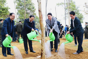 Lai Châu: Lễ phát động “Tết trồng cây đời đời nhớ ơn Bác Hồ” và “Ngày cây xanh Việt Nam” Xuân Bính Ngọ 2026