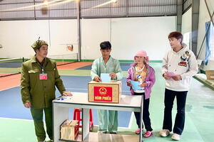 Phường Tân Phong: Tổ chức bầu cử  đại biểu Quốc hội khóa XVI và HĐND tỉnh, nhiệm kỳ 2026 - 2031 cho bệnh nhân, người nhà bệnh nhân tại Bệnh viện Đa khoa tỉnh