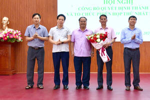 Thành lập Ban đại diện Hội đồng quản trị Ngân hàng Chính sách xã hội phường Tân Phong.