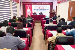 Hội nghị tổng kết công tác năm 2025 và phương hướng nhiệm vụ trọng tâm năm 2026 của Ban chỉ đạo thực hiện Nghị quyết 15-NQ/TU phường Tân Phong.