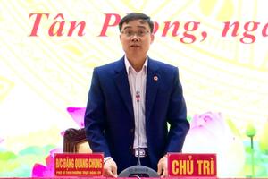 Hội nghị lấy ý kiến của cử tri nơi công tác đối với người được dự kiến giới thiệu ứng cử đại biểu Hội đồng nhân dân, nhiệm kỳ 2026 - 2031