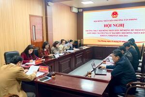 Hội nghị Thường trực HĐND phường Tân Phong mở rộng