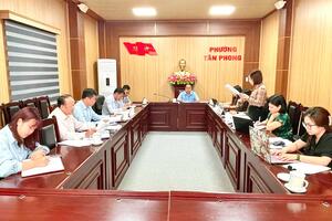 Hội nghị Thường trực Hội đồng Nhân dân phường Tân Phong