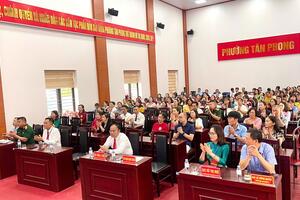 Bế mạc Hội thi báo cáo viên, tuyên truyền viên giỏi phường Tân Phong năm 2026.