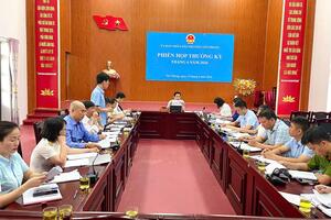 Uỷ ban nhân dân phường Tân Phong tổ chức Phiên họp thường kỳ tháng 6, năm 2026