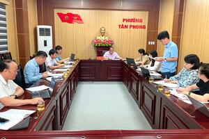 Hội nghị Thường trực Hội đồng nhân dân phường tháng 6 năm 2026