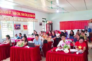 Hội nghị Sinh hoạt mẫu chi hội nông dân tổ dân phố số 15, phường Tân Phong năm 2026