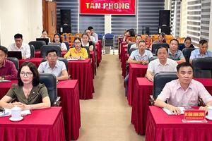 Phường Tân Phong dự Hội nghị Báo cáo viên cấp tỉnh tháng 9, năm 2026.