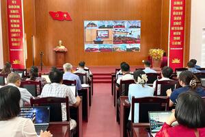 Hội nghị tập huấn triển khai thủ tục hành chính của Đảng trên môi trường điện tử