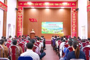 Hội nghị kết nối, tiêu thụ sản phẩm nông sản, thực phẩm an toàn phường Tân Phong năm 2026.