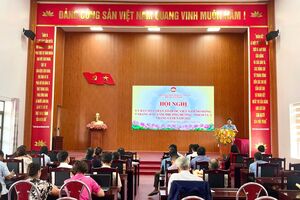 Hội nghị Uỷ ban mặt trân tổ quốc Việt Nam phường Tân Phong mở rộng.