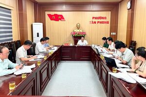 Hội nghị liên tịch chuẩn bị nội dung chương trình kỳ họp thứ 9, Hội đồng nhân dân phường Tân Phong khoá V, nhiệm kỳ 2026 – 2031.