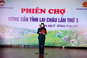 Phiên chợ Nông sản tỉnh Lai Châu lần thứ 3 năm 2025