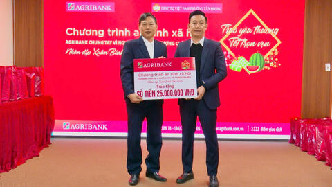Chương trình an sinh xã hội Agribank chung tay vì người nghèo, đối tượng chính sách, xuân Bính ngọ 2026.