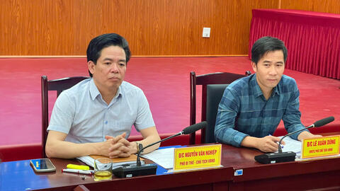 Họp Ban tổ chức Lễ hội hoa lan phường Tân Phong năm 2026.