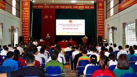 Kỳ họp thứ I, HĐND phường Tân Phong (mới), khóa IV, nhiệm kỳ 2021 – 2026.