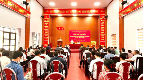Họp Ban tổ chức Đại hội Thể dục Thể thao phường Tân Phong lần thứ I, năm 2026