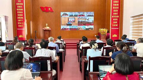 Hội nghị tập huấn triển khai thủ tục hành chính của Đảng trên môi trường điện tử