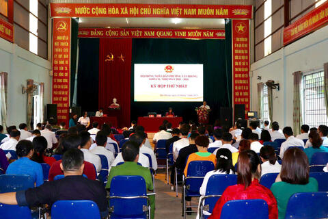 Kỳ họp thứ I, HĐND phường Tân Phong (mới), khóa IV, nhiệm kỳ 2021 – 2026.