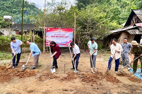 Khởi công xây dựng nhà Đại đoàn kết năm 2026 cho gia đình hộ nghèo