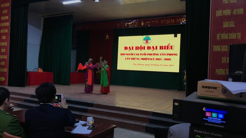 ĐẠI HỘI HỘI NGƯỜI CAO TUỔI PHƯỜNG TÂN PHONG