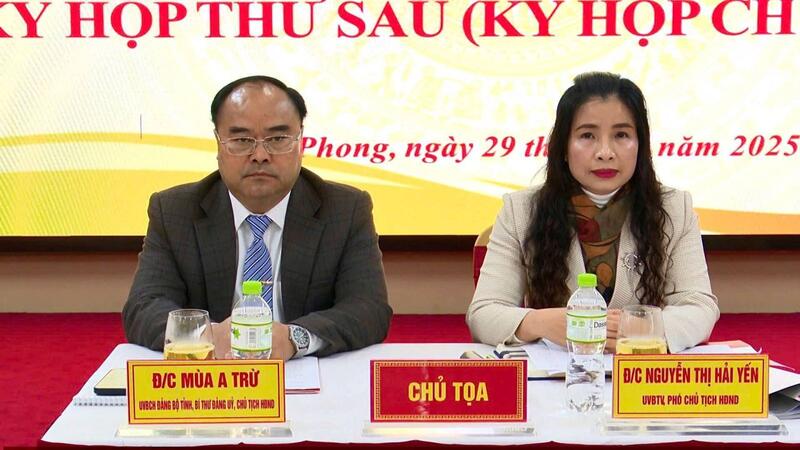 Hội đồng nhân dân phường Tân Phong tổ chức Kỳ họp thứ 6 – Kỳ họp chuyên đề