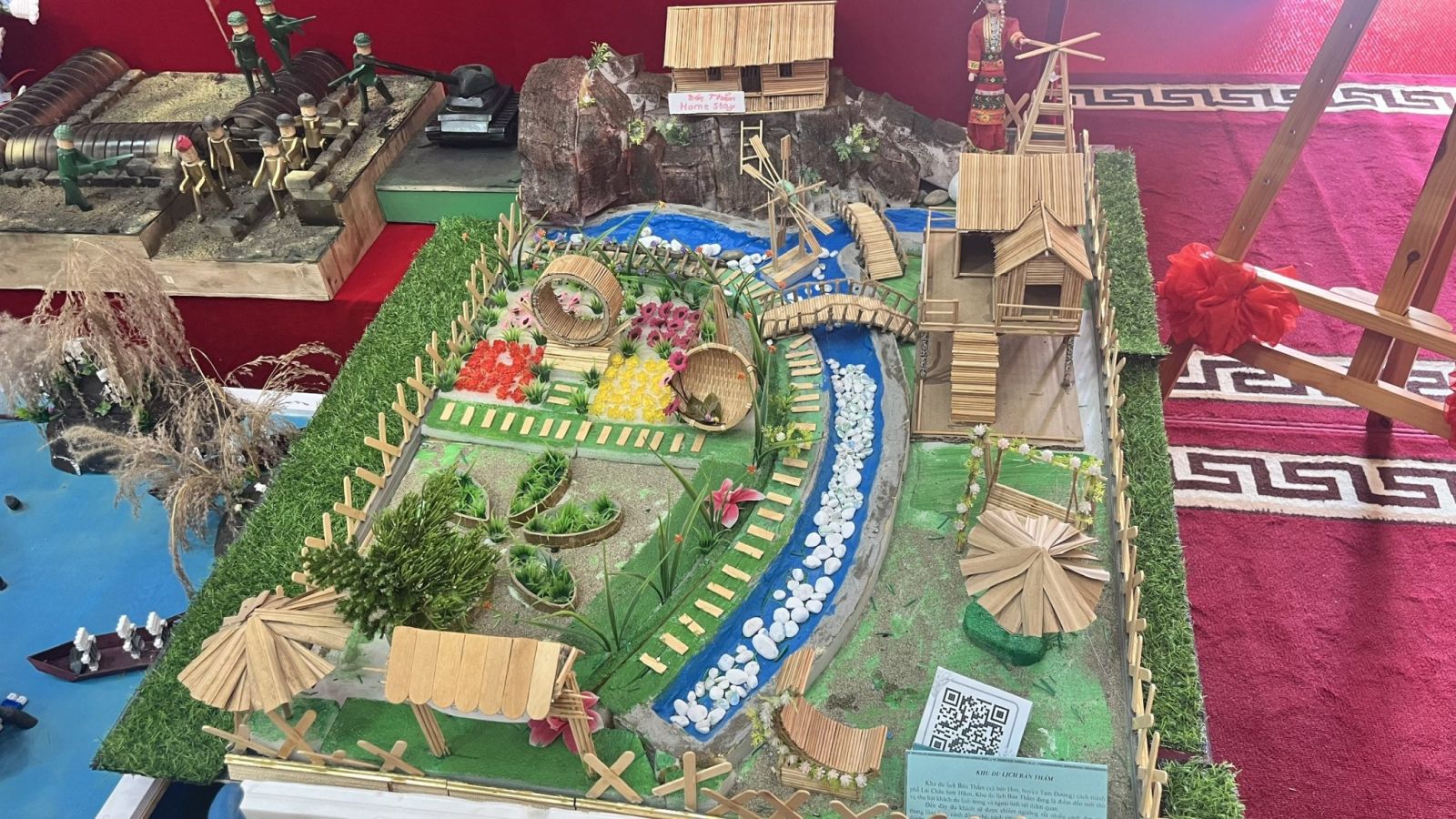 Mô phỏng khu du lịch Bản Thẳm